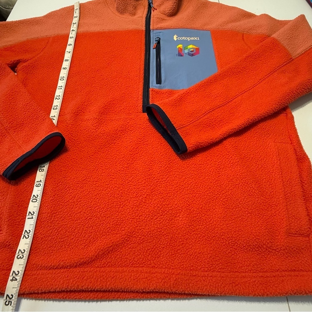 Cotopaxi Abrazo Half Zip Fleece Sweatshirt Women L Lightweight Nectar Canyon - Picture 11 of 15